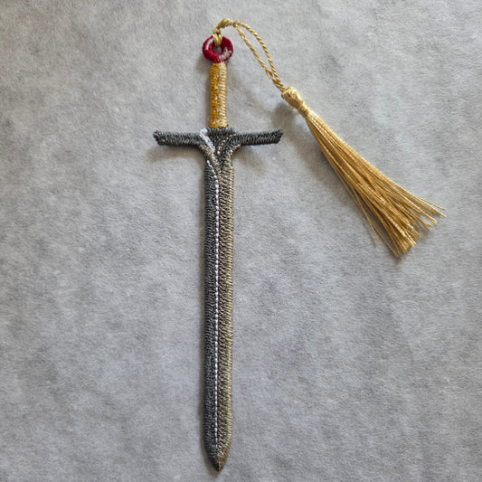 Free-Standing Lace Sword Bookmark