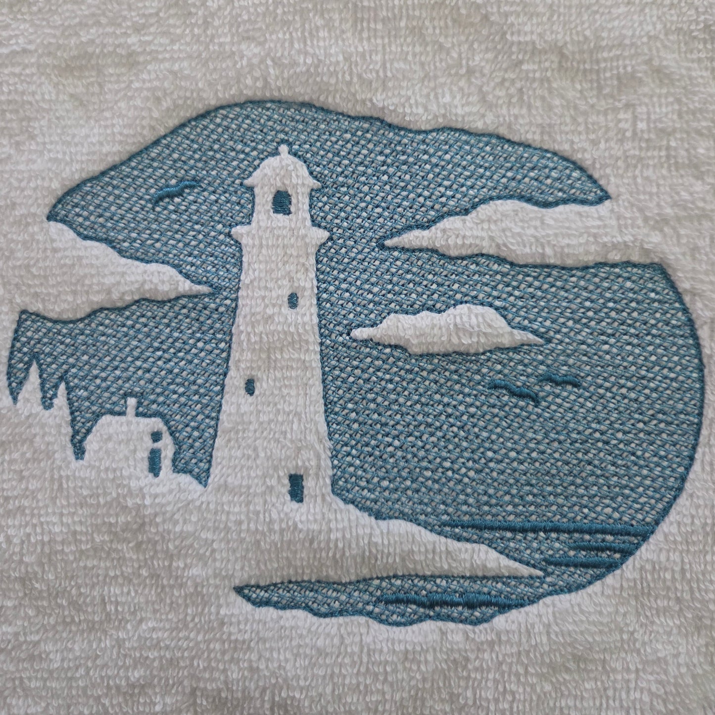 Lighthouse Silhouette (Embroidered CYO)