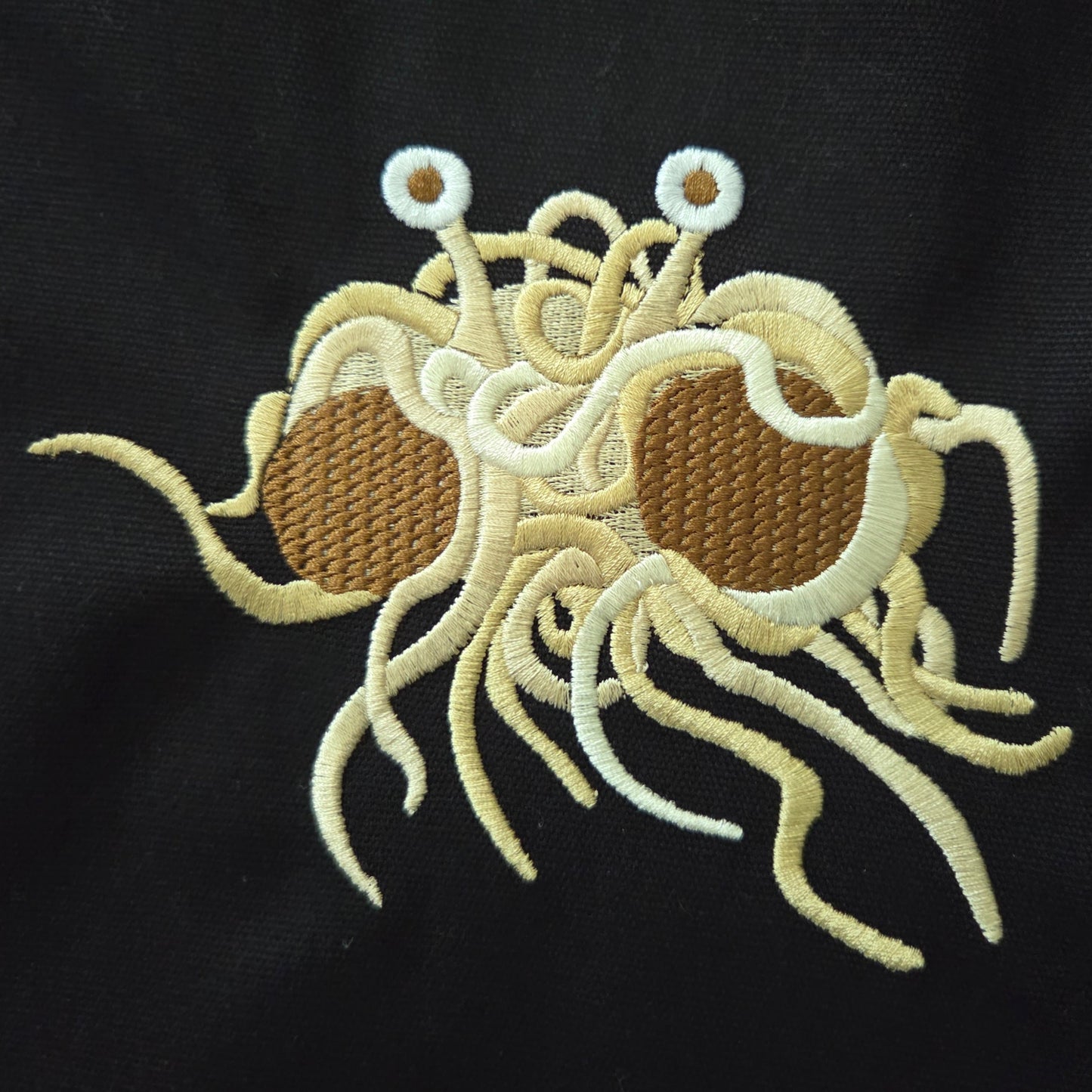 Flying Spaghetti Monster (Embroidered CYO)