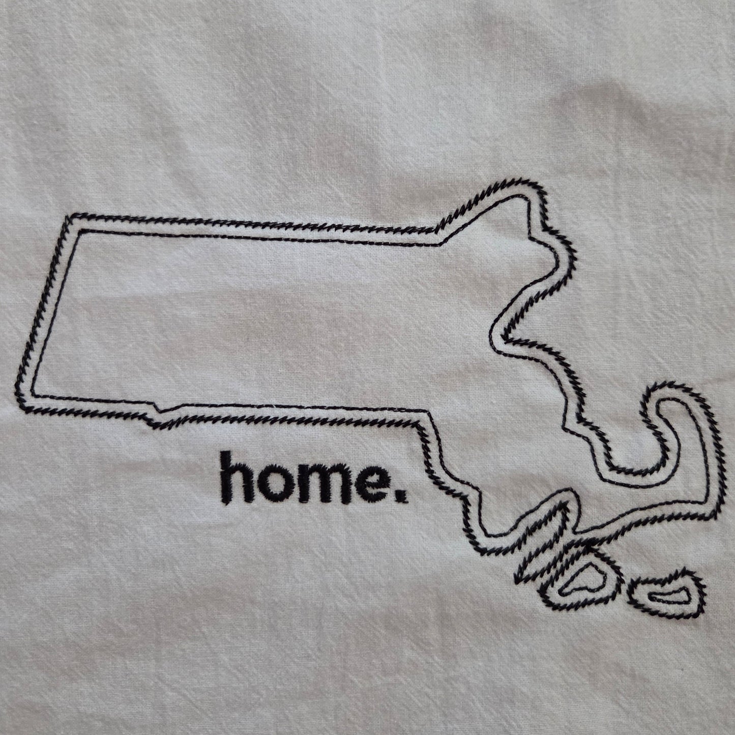 home. Massachusetts (Embroidered CYO)