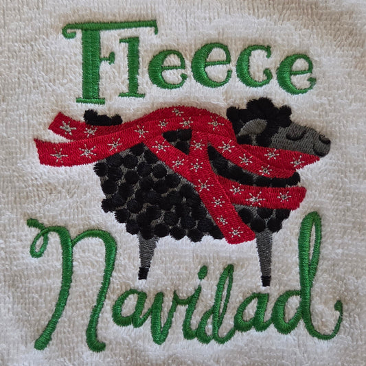 Fleece Navidad (Embroidered CYO)