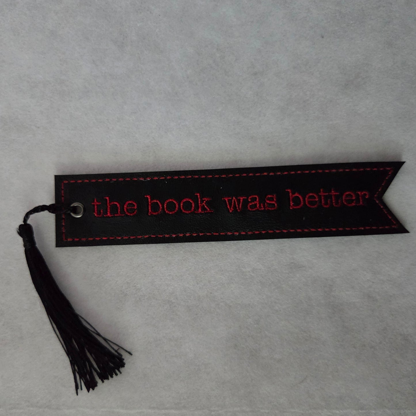 The Book Was Better Bookmark