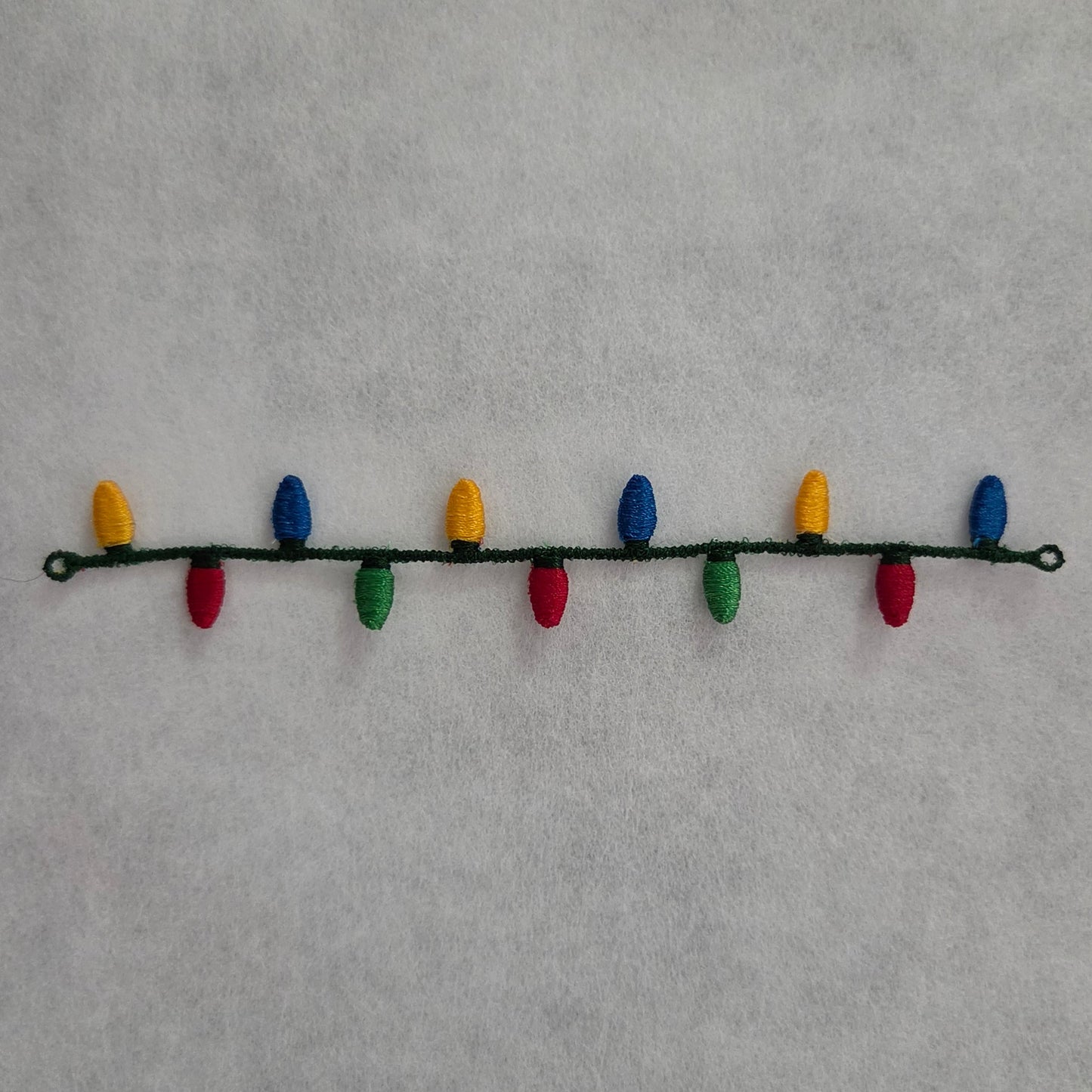Free-Standing Lace Christmas Lights Bracelet