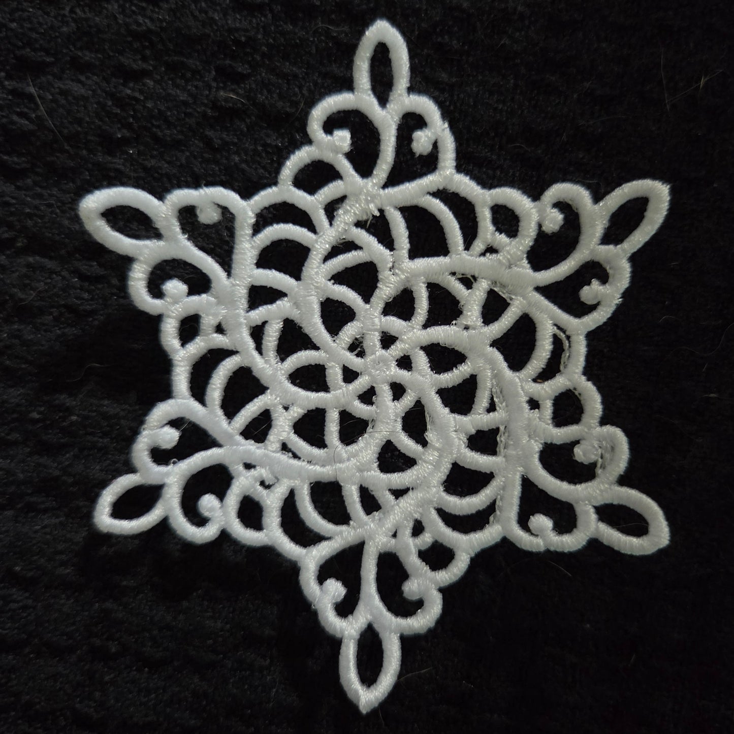 Snowflake Lace Ornament