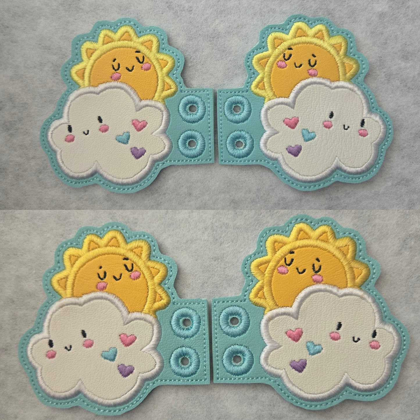 Sun & Cloud Shoe / Boot Wings