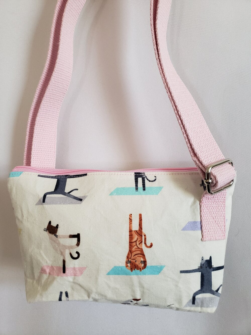 Yoga Cats Crossbody Bag