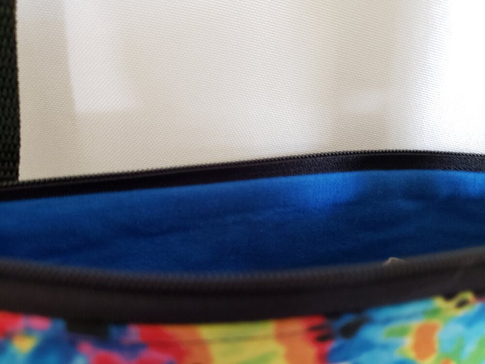 Tie-Dye Paws Crossbody Bag