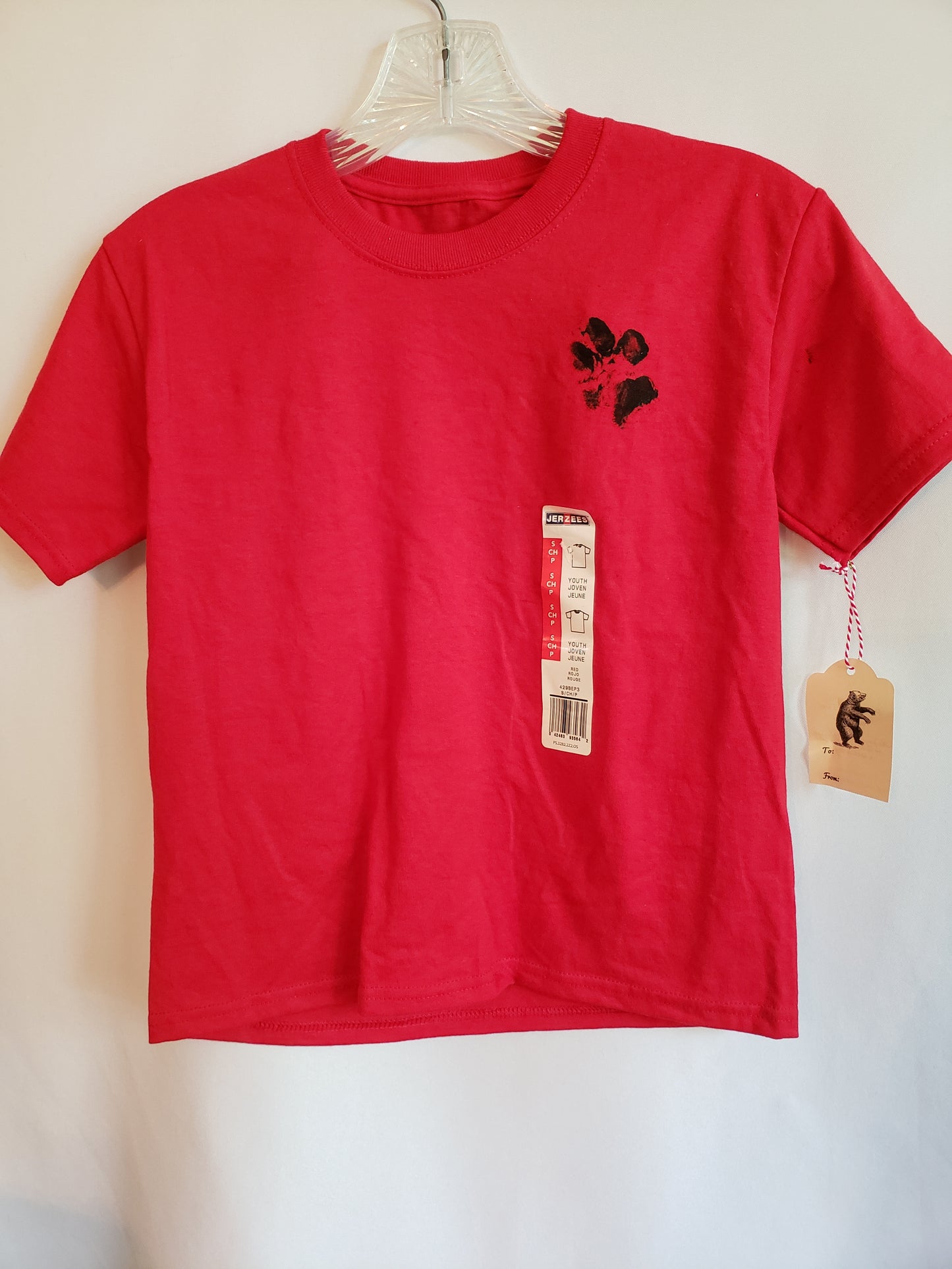 Rescue Dog Pawprint Tee