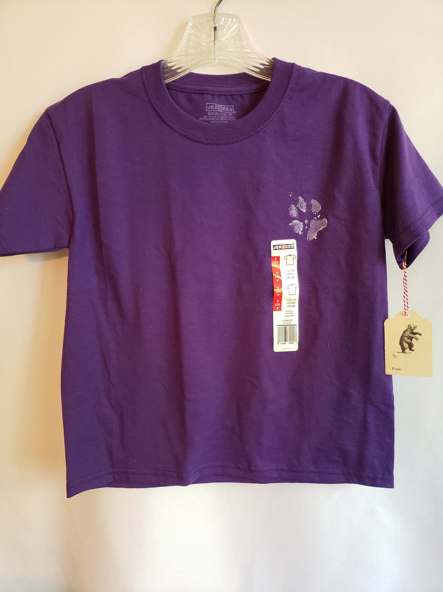Rescue Dog Pawprint Tee