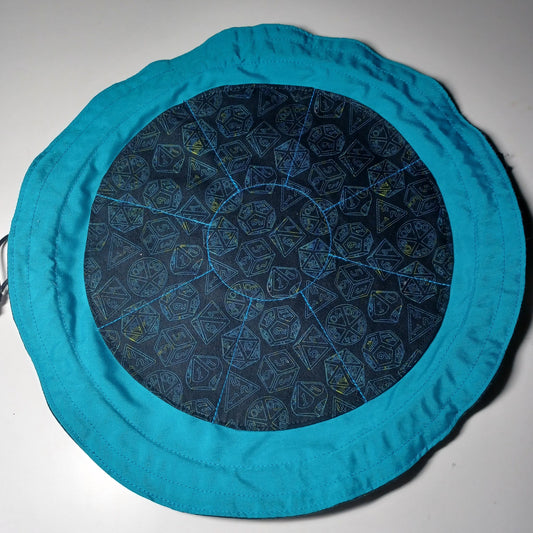 Blue Rainbow Dice Bundle Bag