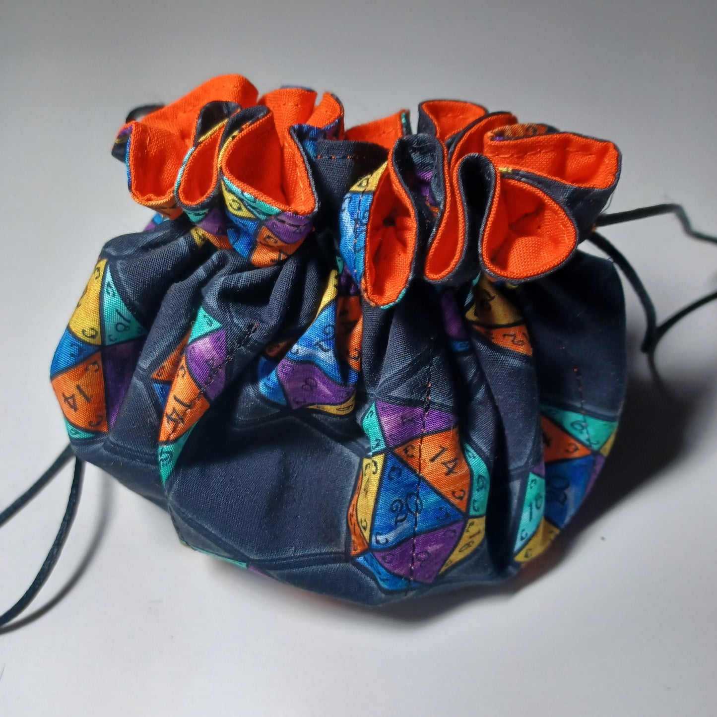 Stained Glass Dice Bundle Bag