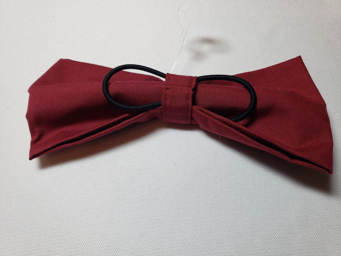 Maroon Over-the-Collar Pet Bow / Bowtie (Old Style)