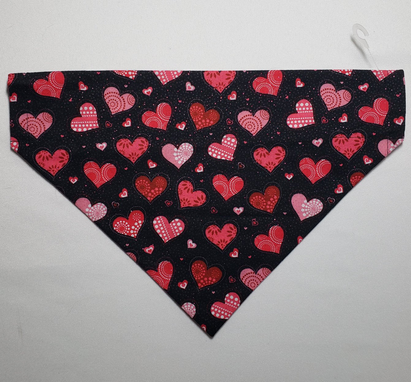 Hearts Over-the-Collar Pet Bandana