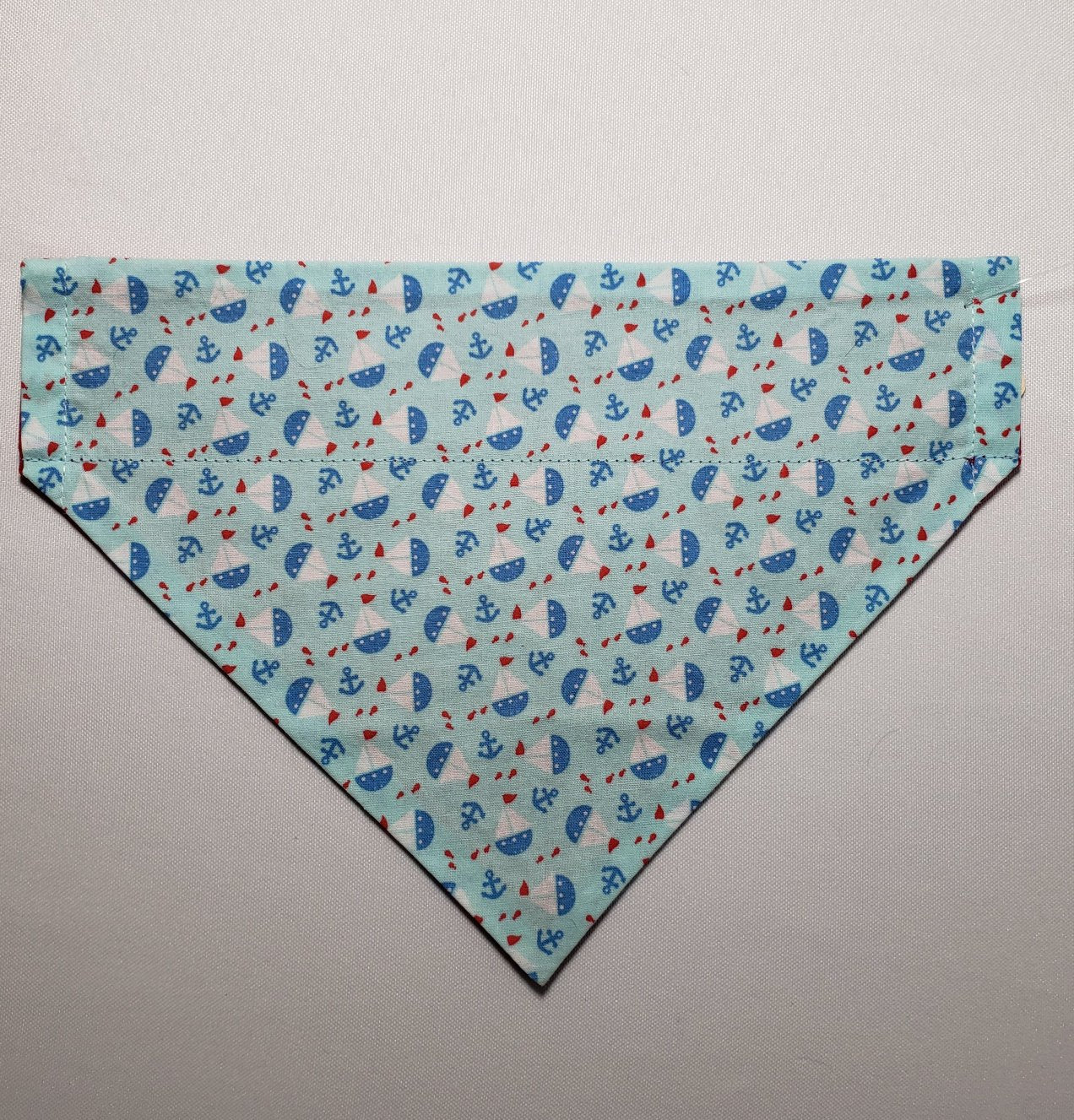 Mini Sailboats Over-the-Collar Pet Bandana