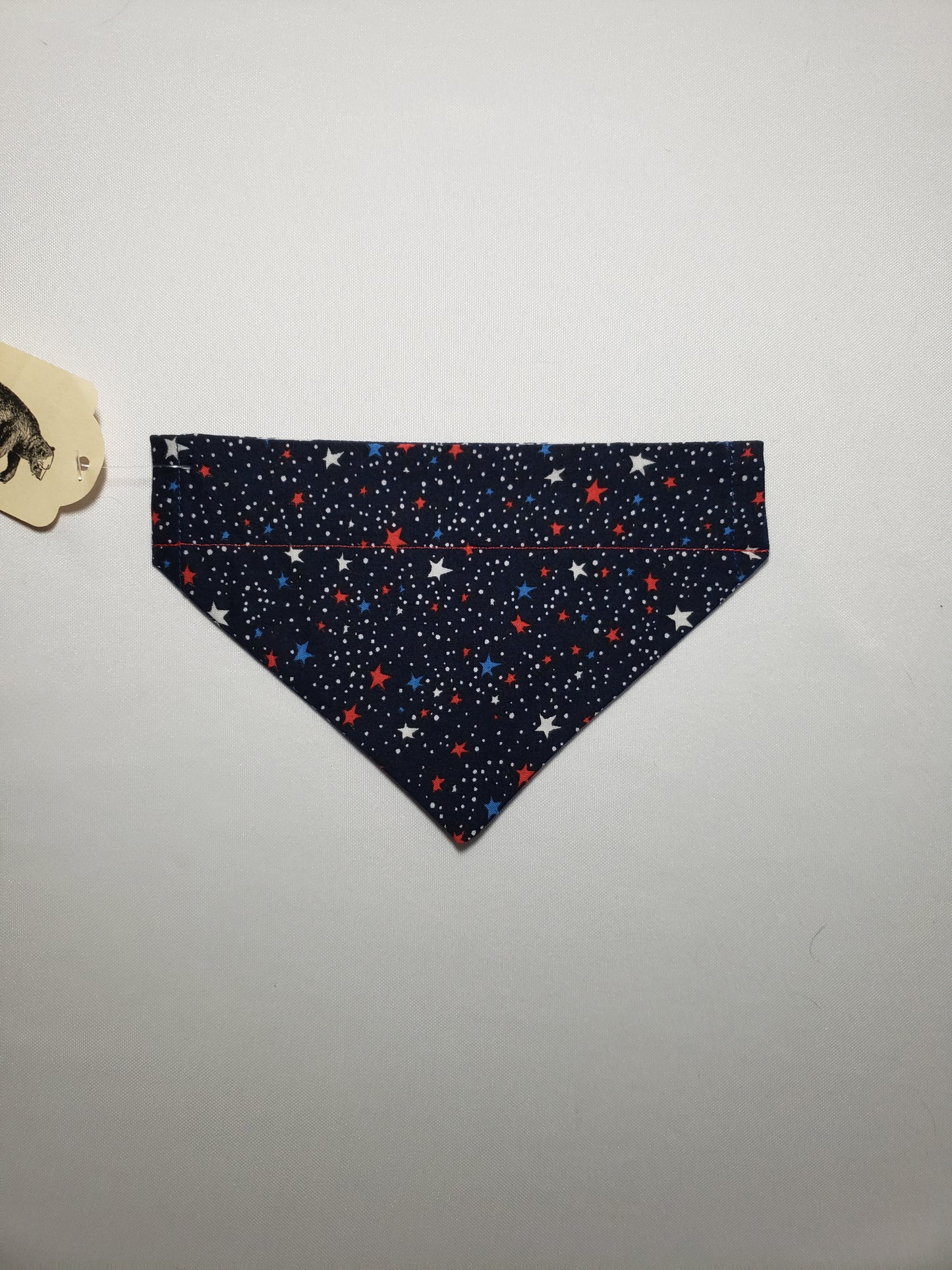 Crabs on Navy Over-the-Collar Pet Bandana