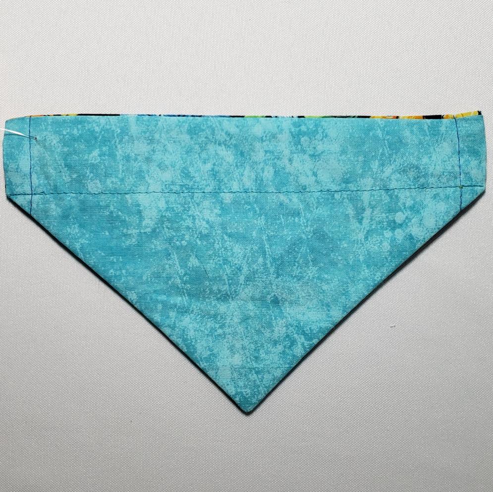 Hibiscus Flowers Over-the-Collar Pet Bandana