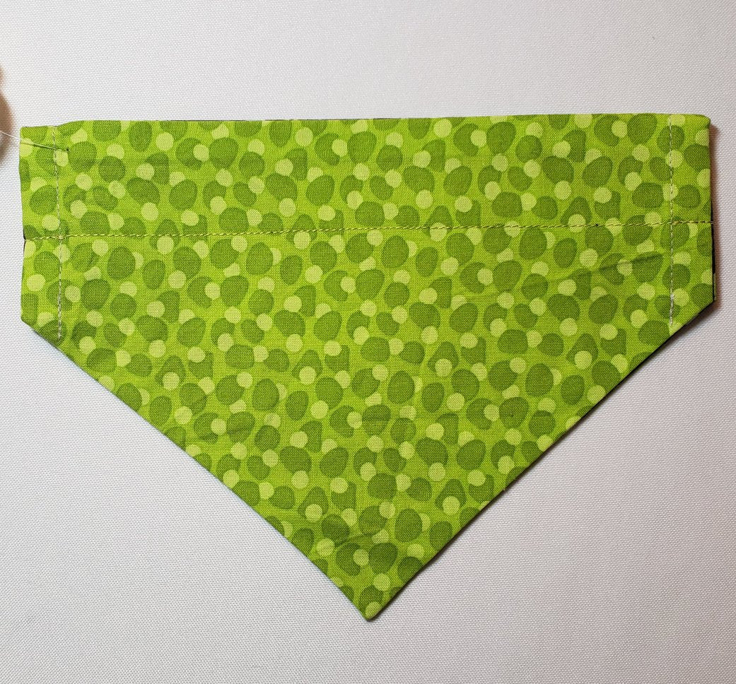 Cartoon Dog Squares Over-the-Collar Pet Bandana