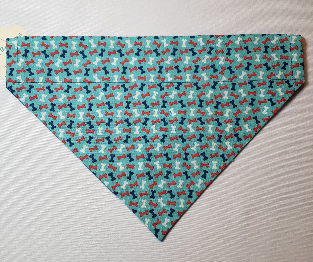 Dogs on Navy Over-the-Collar Pet Bandana