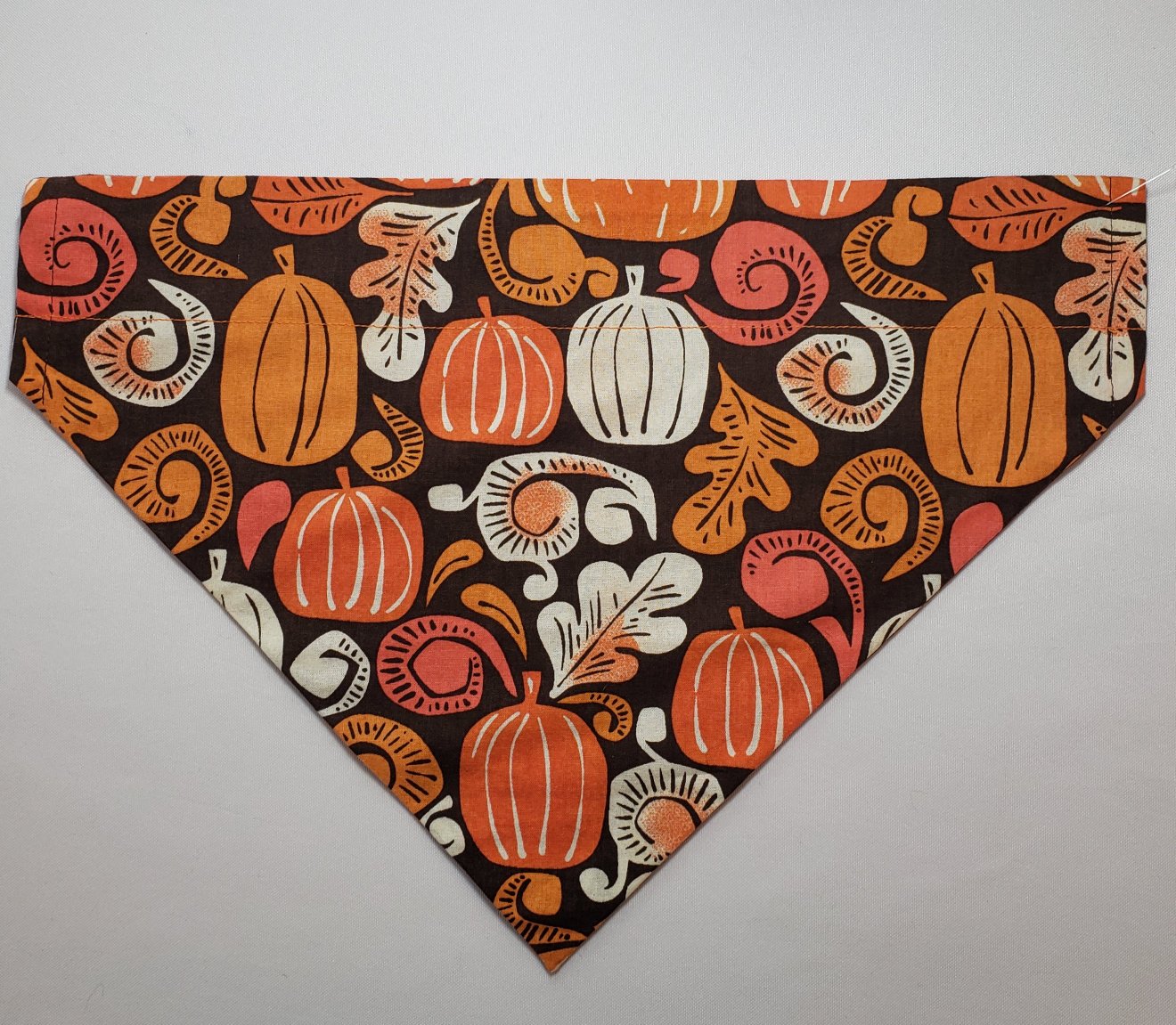 Country Pumpkin Over-the-Collar Pet Bandana