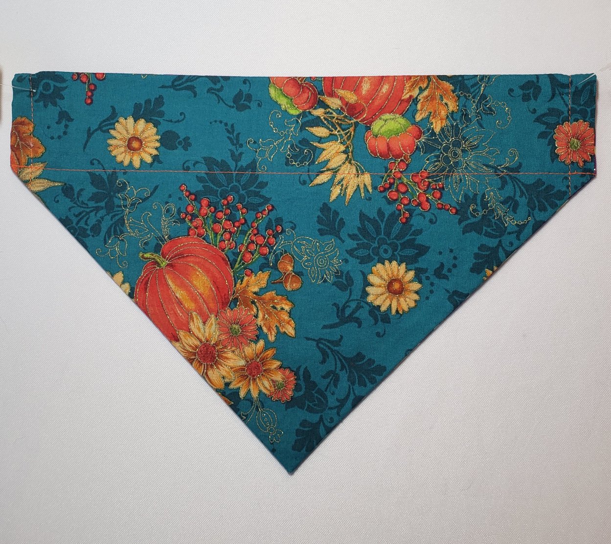 "Happy Halloween" Glitter Candy Corn Over-the-Collar Pet Bandana