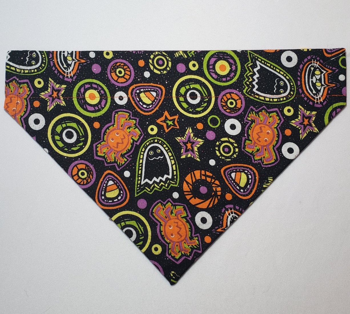 Halloween Glitter Creatures Over-the-Collar Pet Bandana