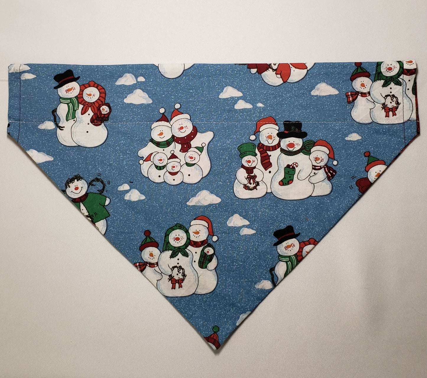 Christmas Poinsettias Over-the-Collar Pet Bandana