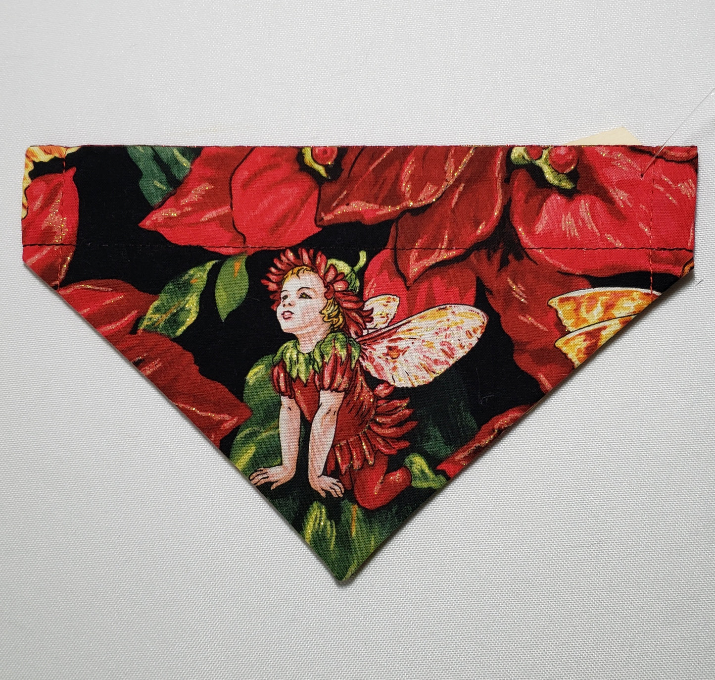 Christmas Faeries Over-the-Collar Pet Bandana