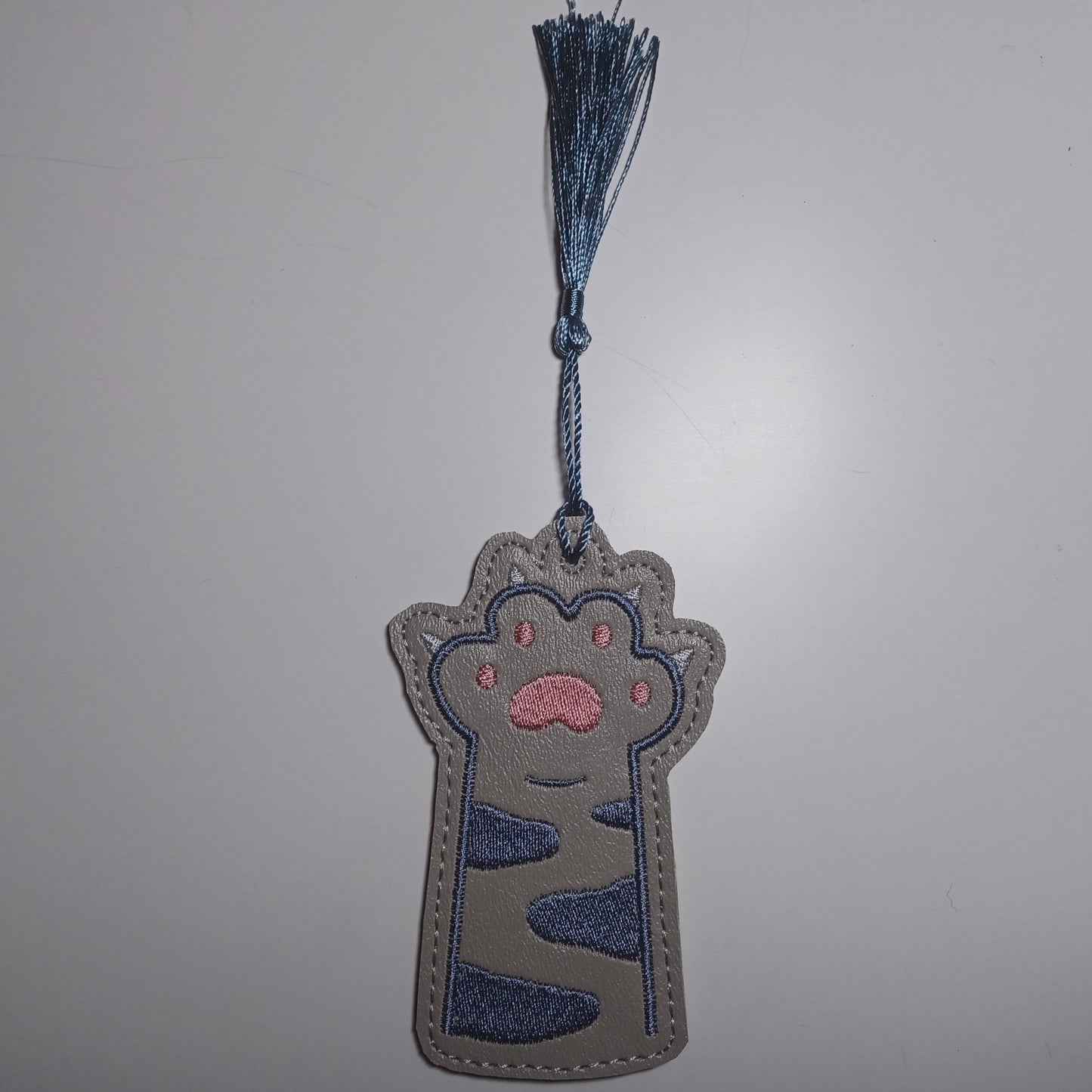 Cat Paw Vinyl Bookmark