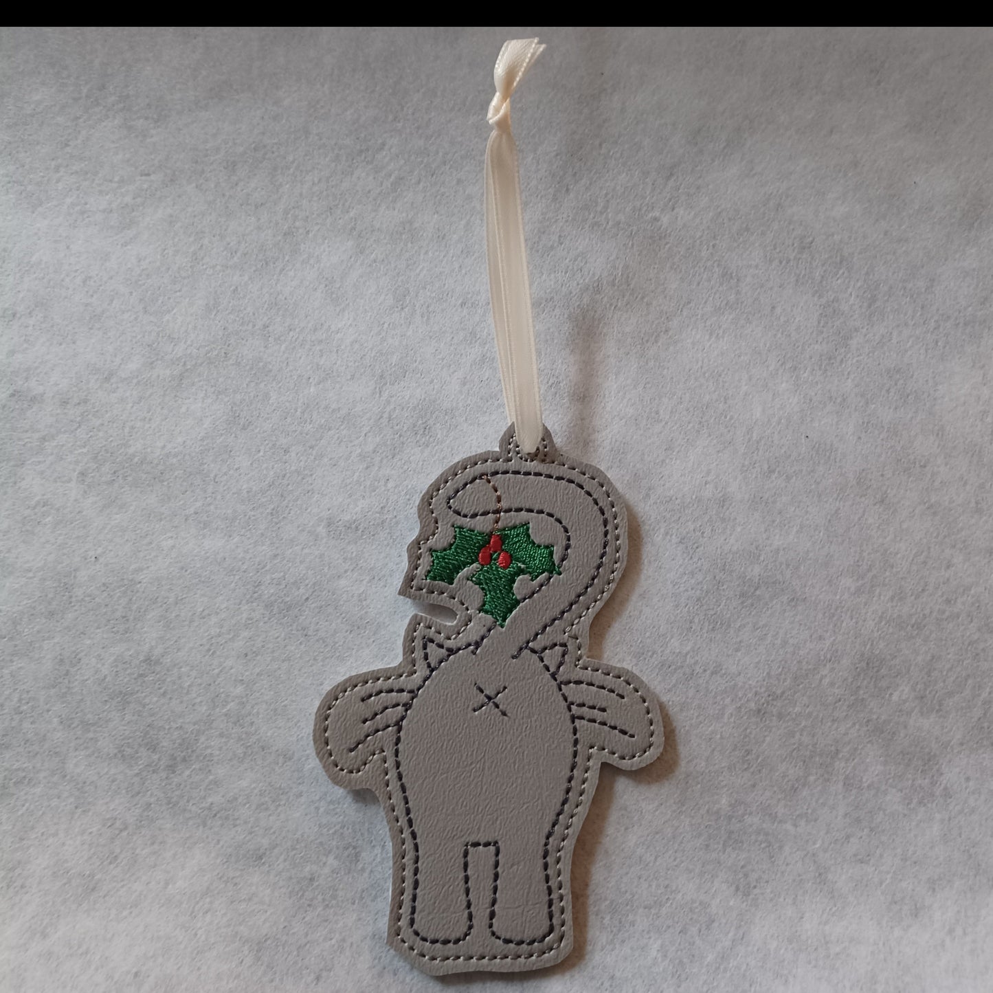 Christmas Cat Butt Ornament