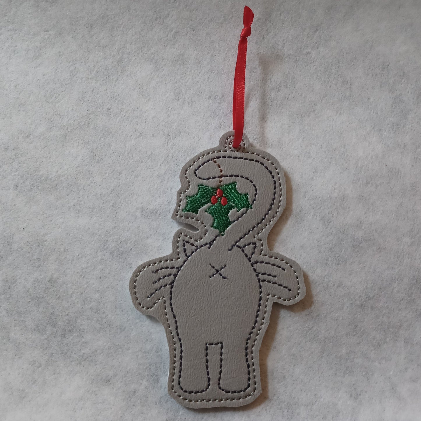 Christmas Cat Butt Ornament