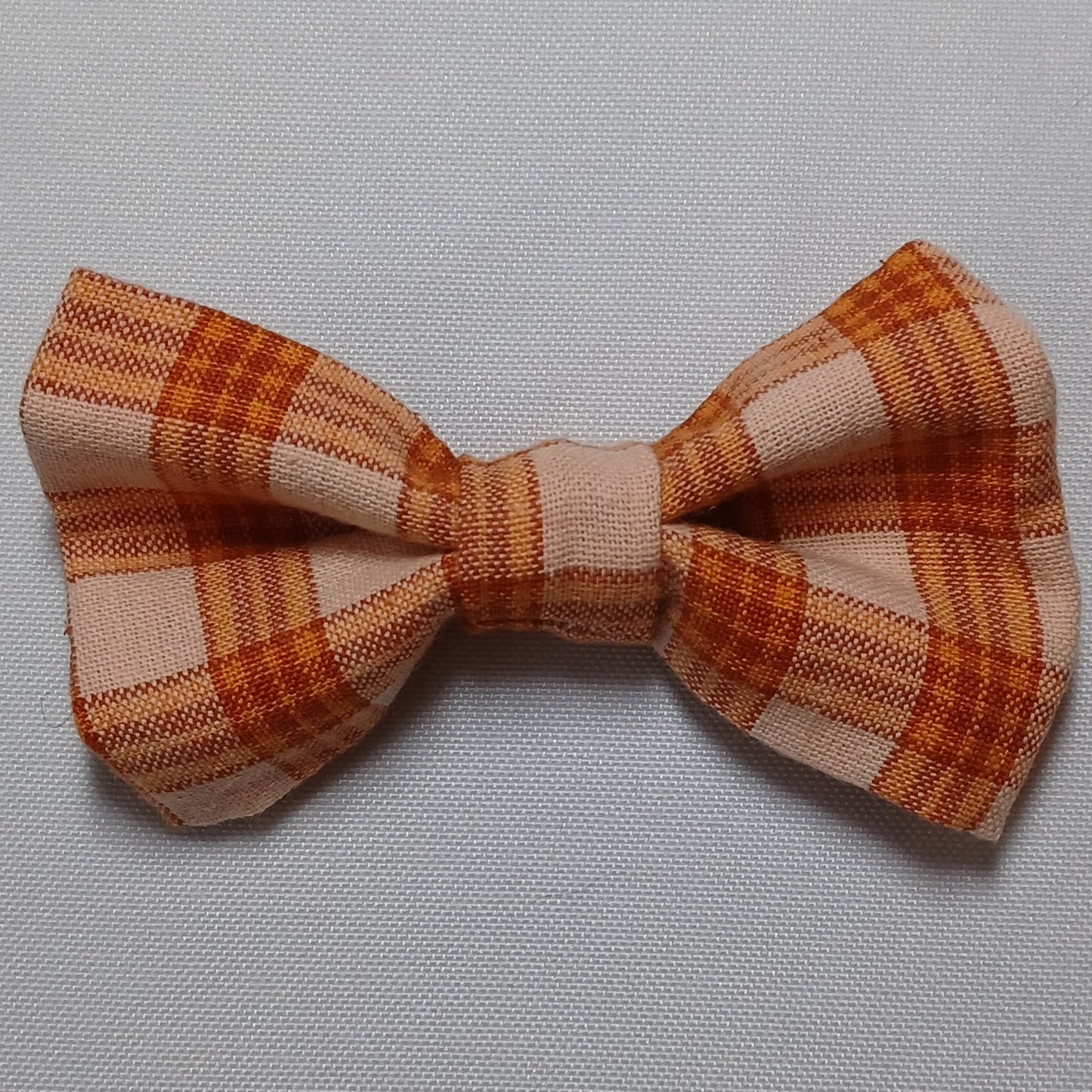 Autumn Plaid Over-the-Collar Pet Bow / Bowtie