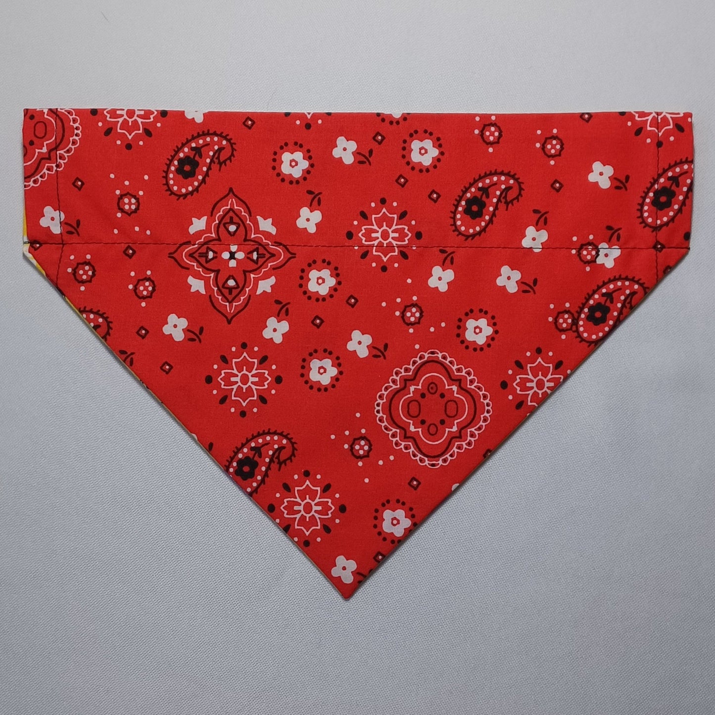 Ladybugs on Yellow Over-the-Collar Pet Bandana