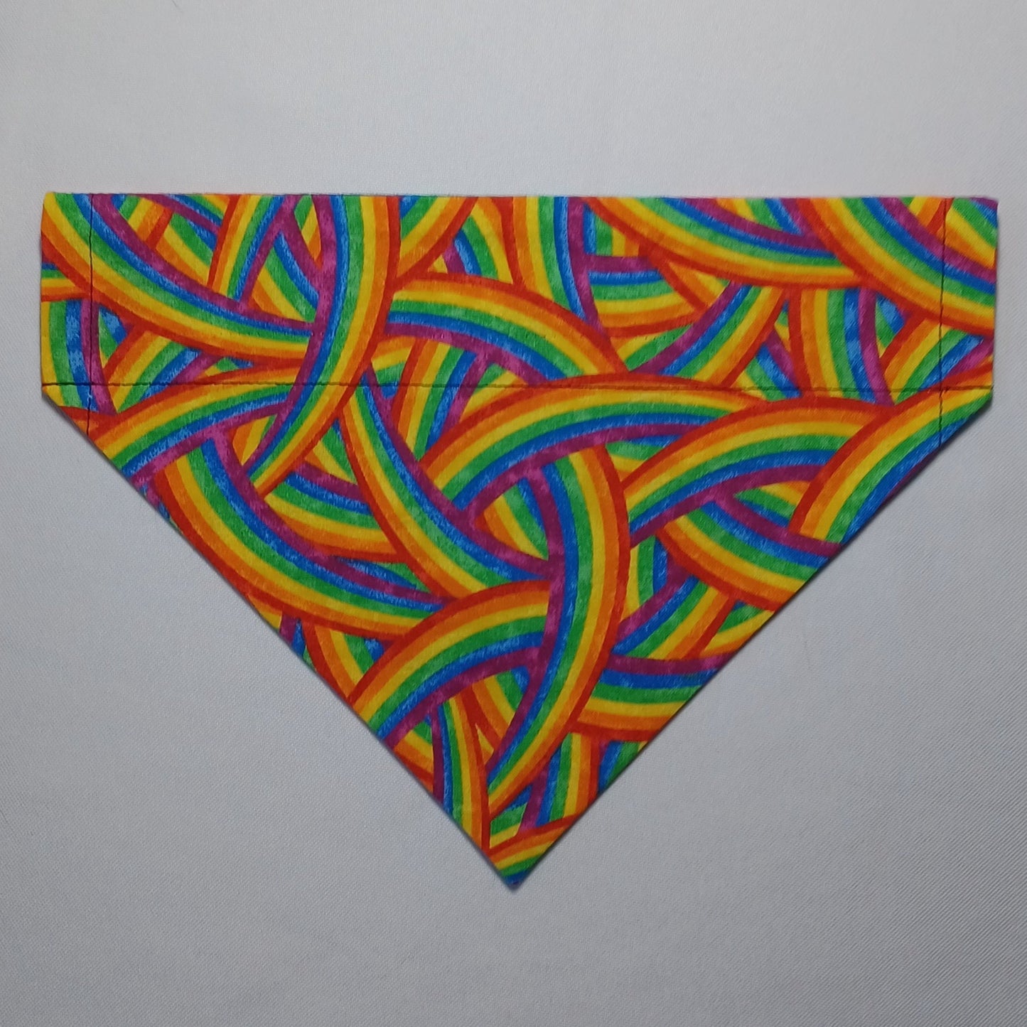 Rainbows Over-the-Collar Pet Bandana