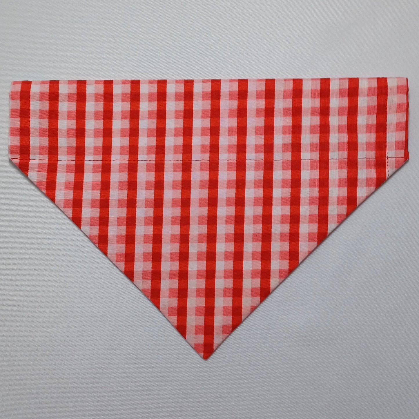 Doodle Hearts / Valentine Plaid Over-the-Collar Pet Bandana