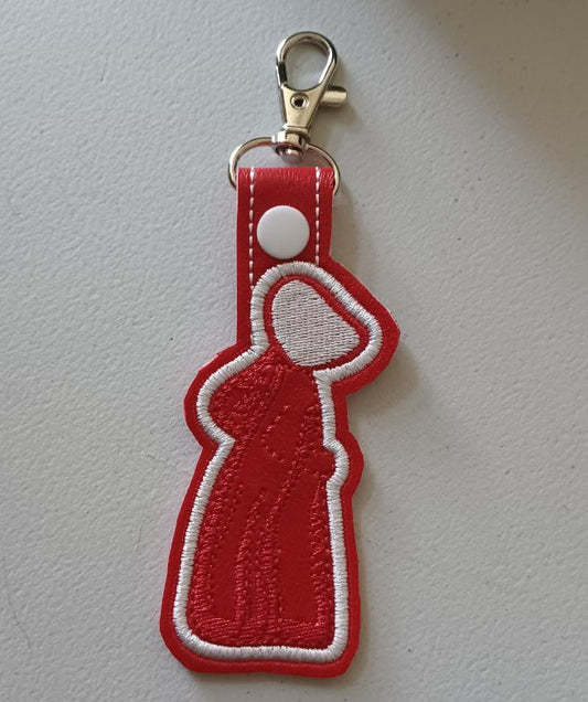 Praise Be Embroidered Vinyl Key Ring