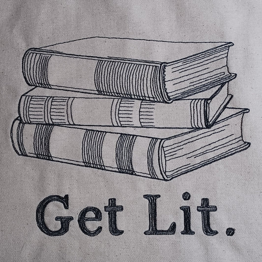 Get Lit. Books (Embroidered CYO)