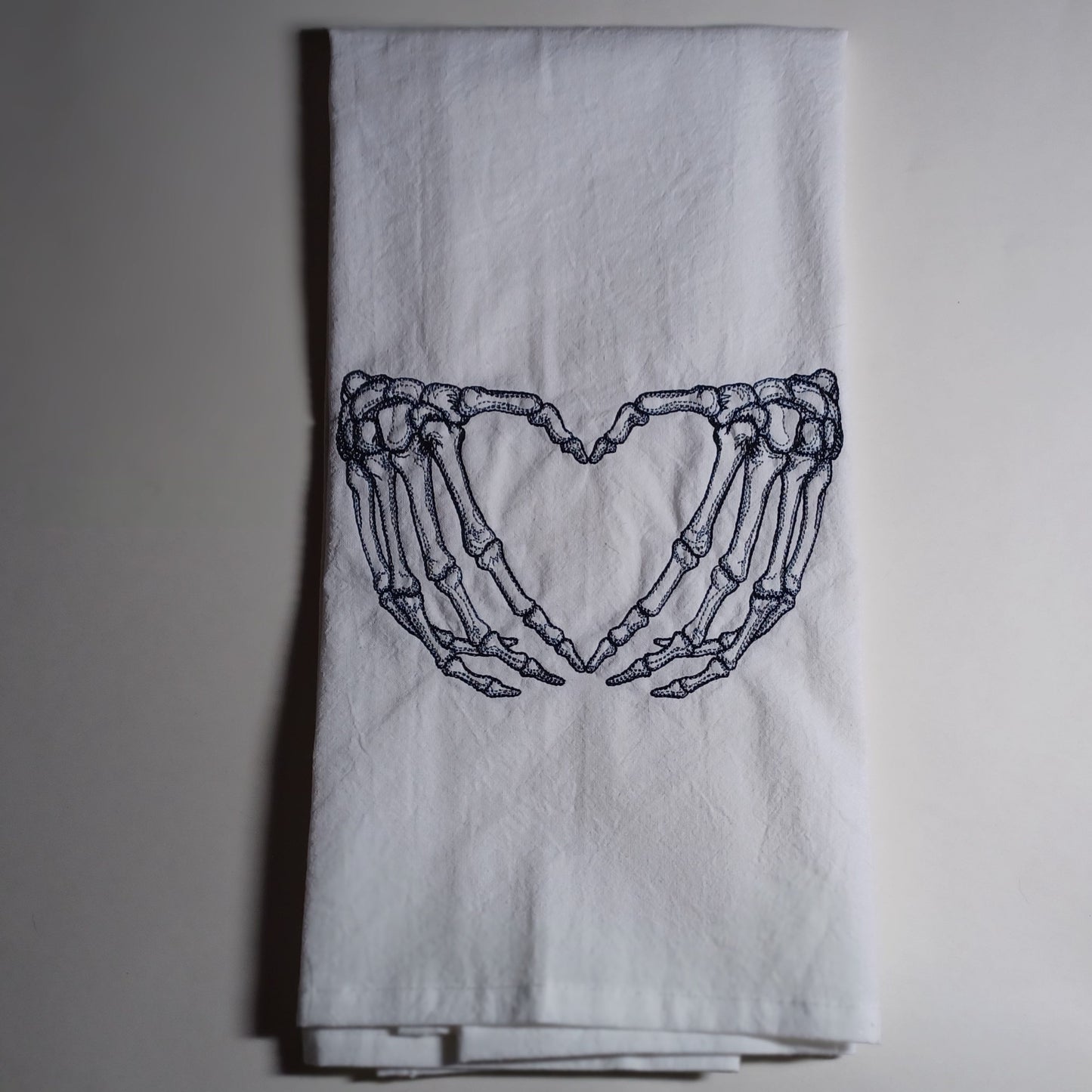 Skeleton Heart Hands (Embroidered CYO)