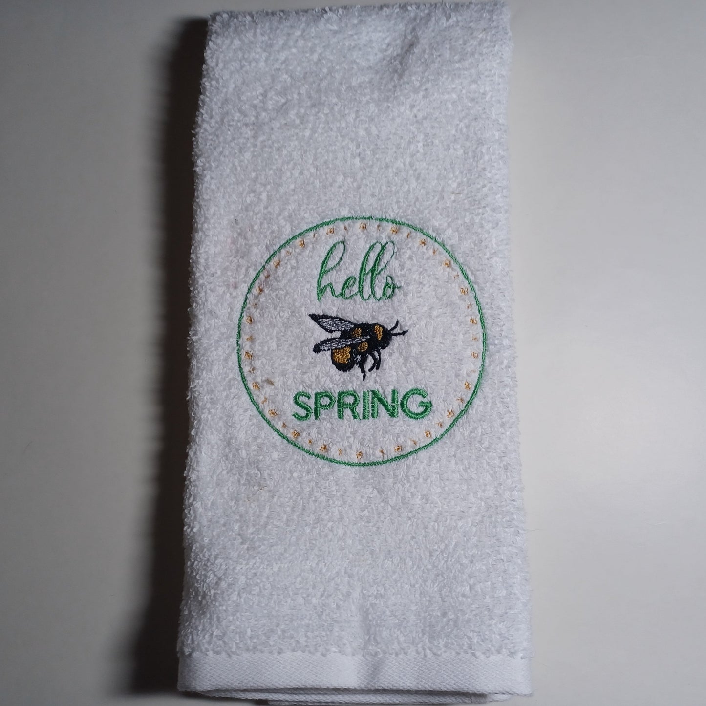 ODC Hello Spring Bee (Embroidered CYO)