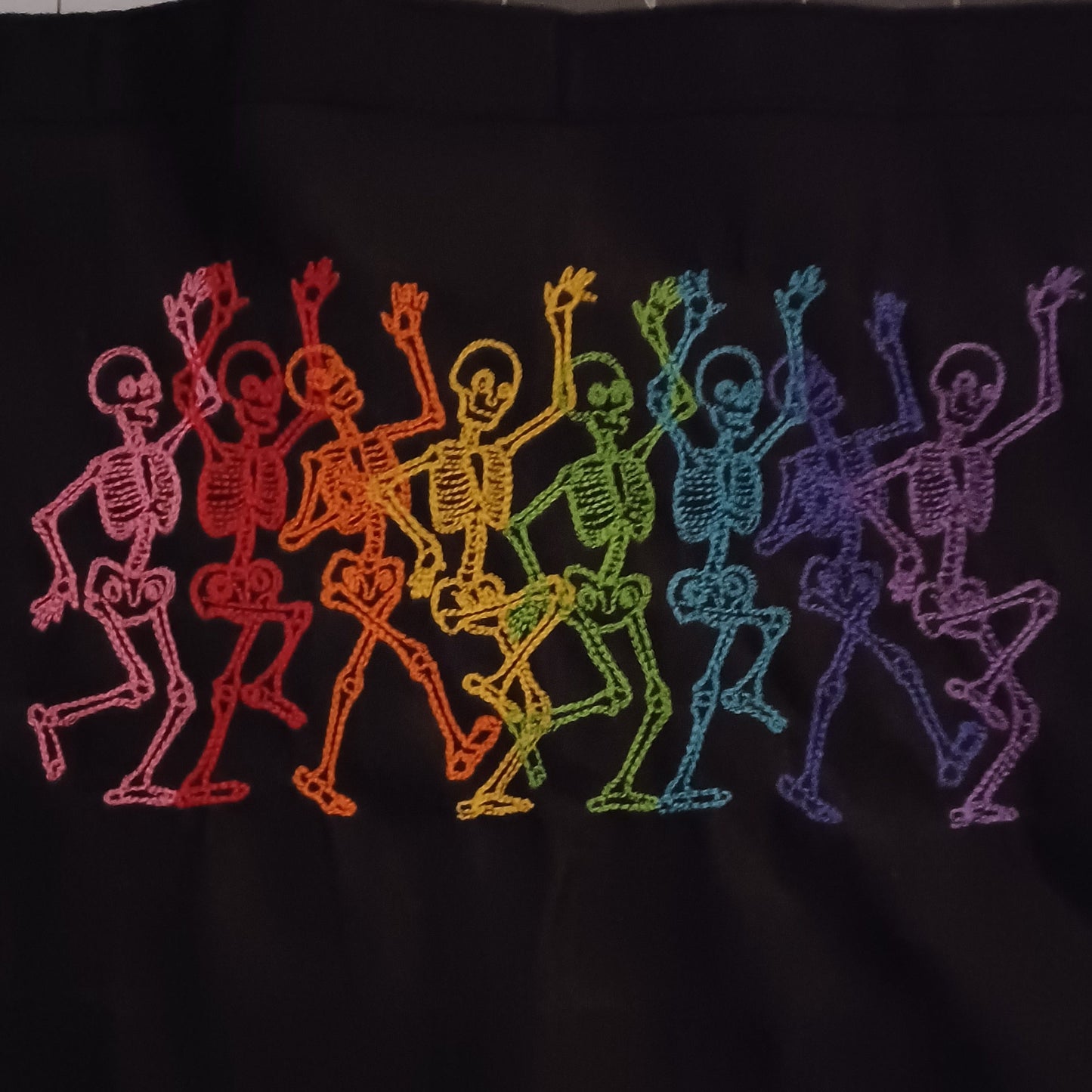 Dancing Skeletons (Embroidered CYO)