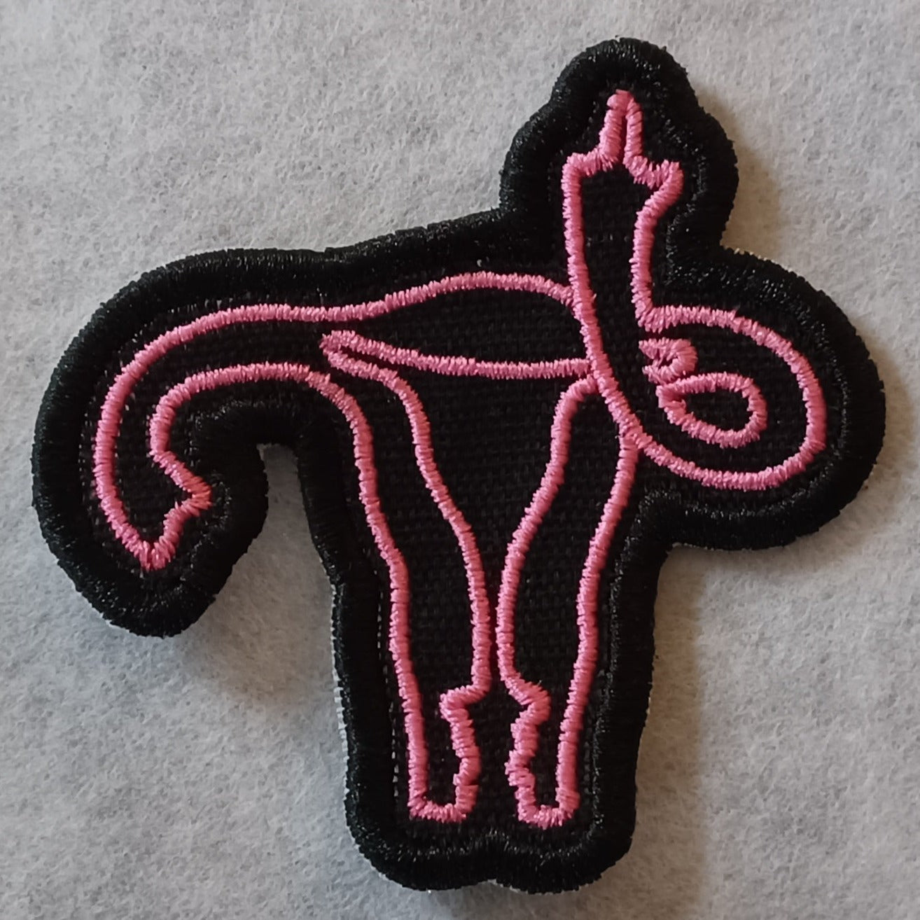 FUterus Embroidered Iron-On Patch
