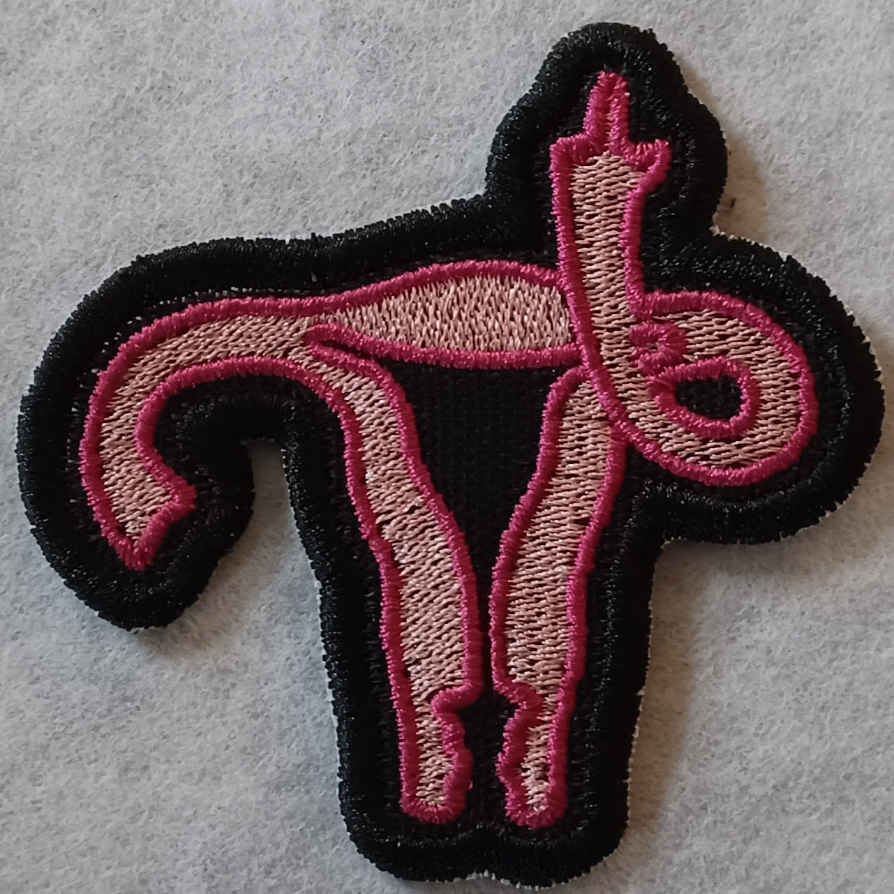 FUterus Embroidered Iron-On Patch