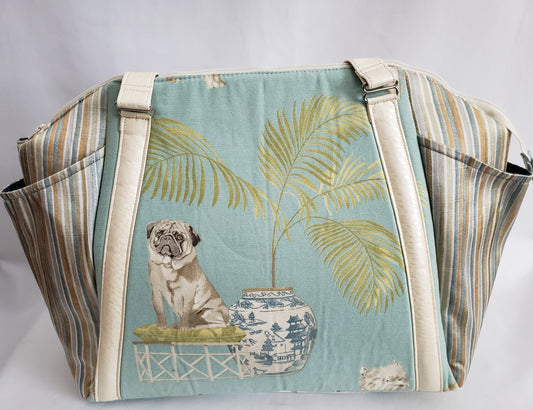 Annette Commuter Tote - Pug