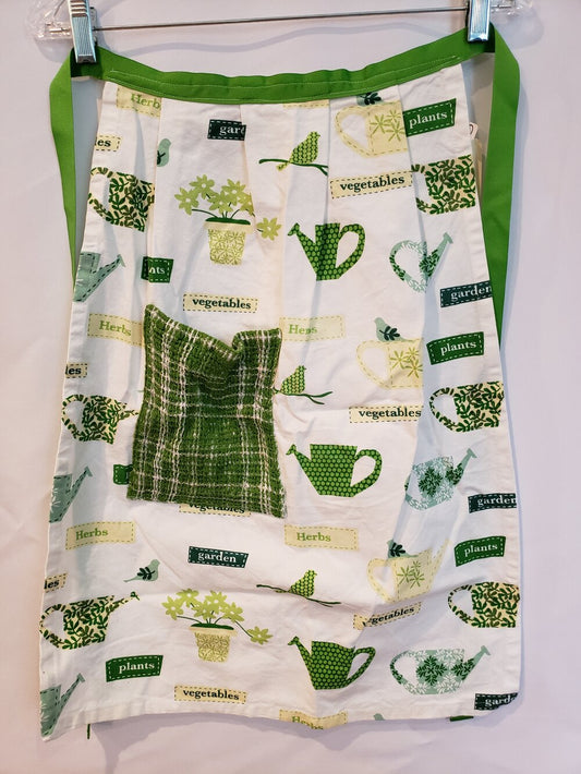 Re-purposed Garden Apron