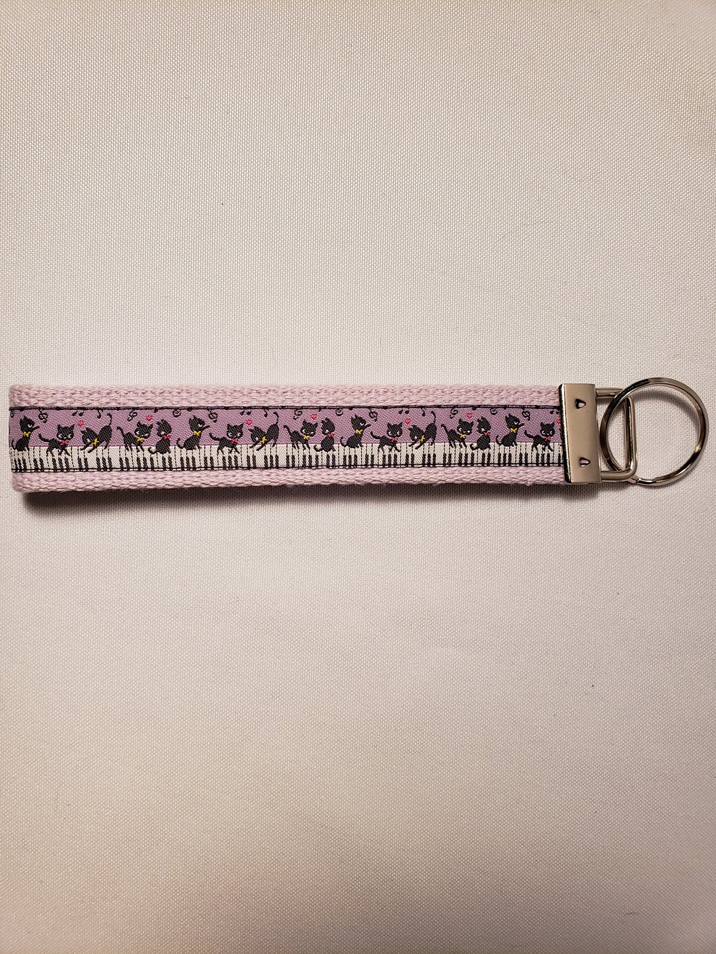 Piano Cats Key Fob