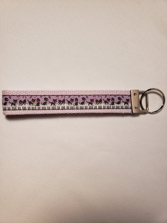 Piano Cats Key Fob