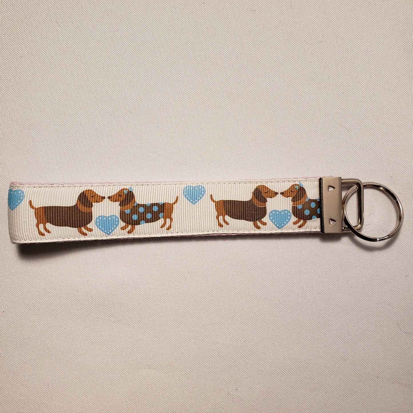 Dachshunds in Love Key Fob