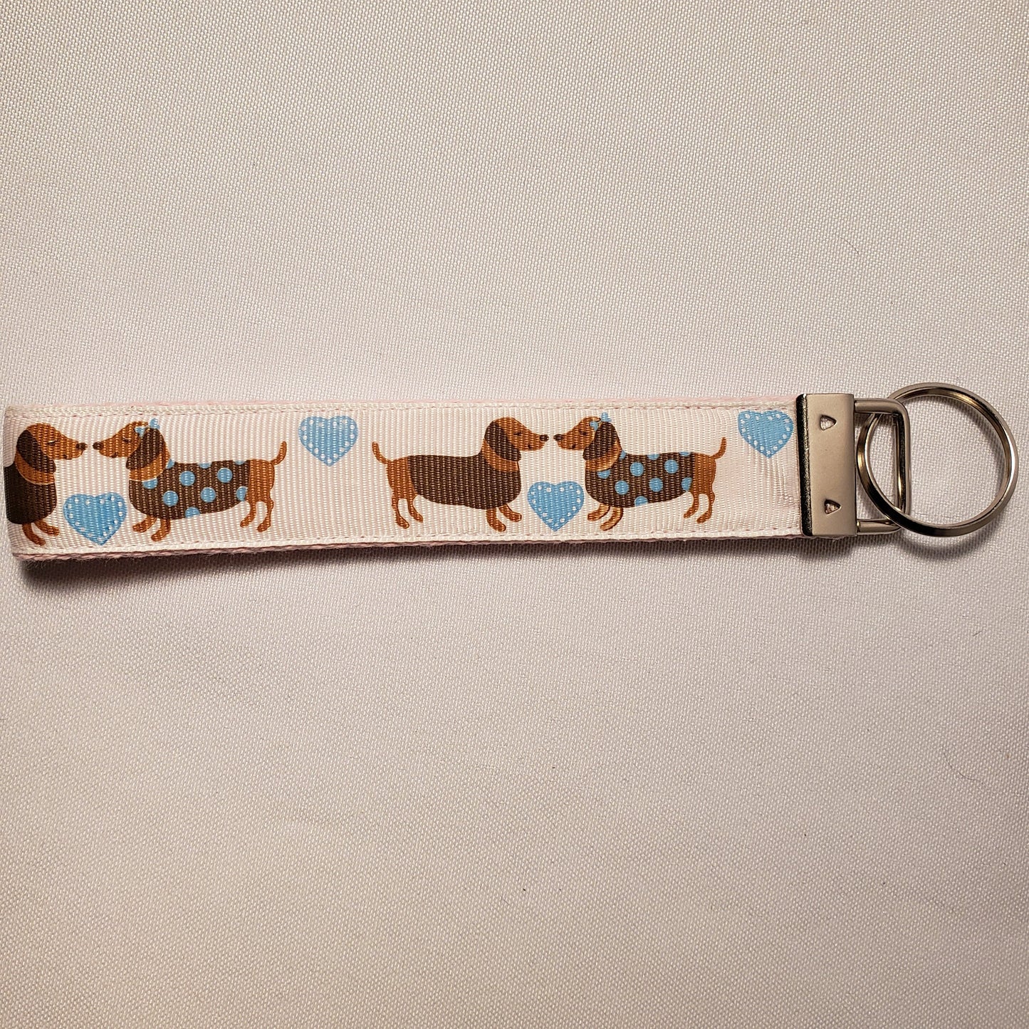 Dachshunds in Love Key Fob