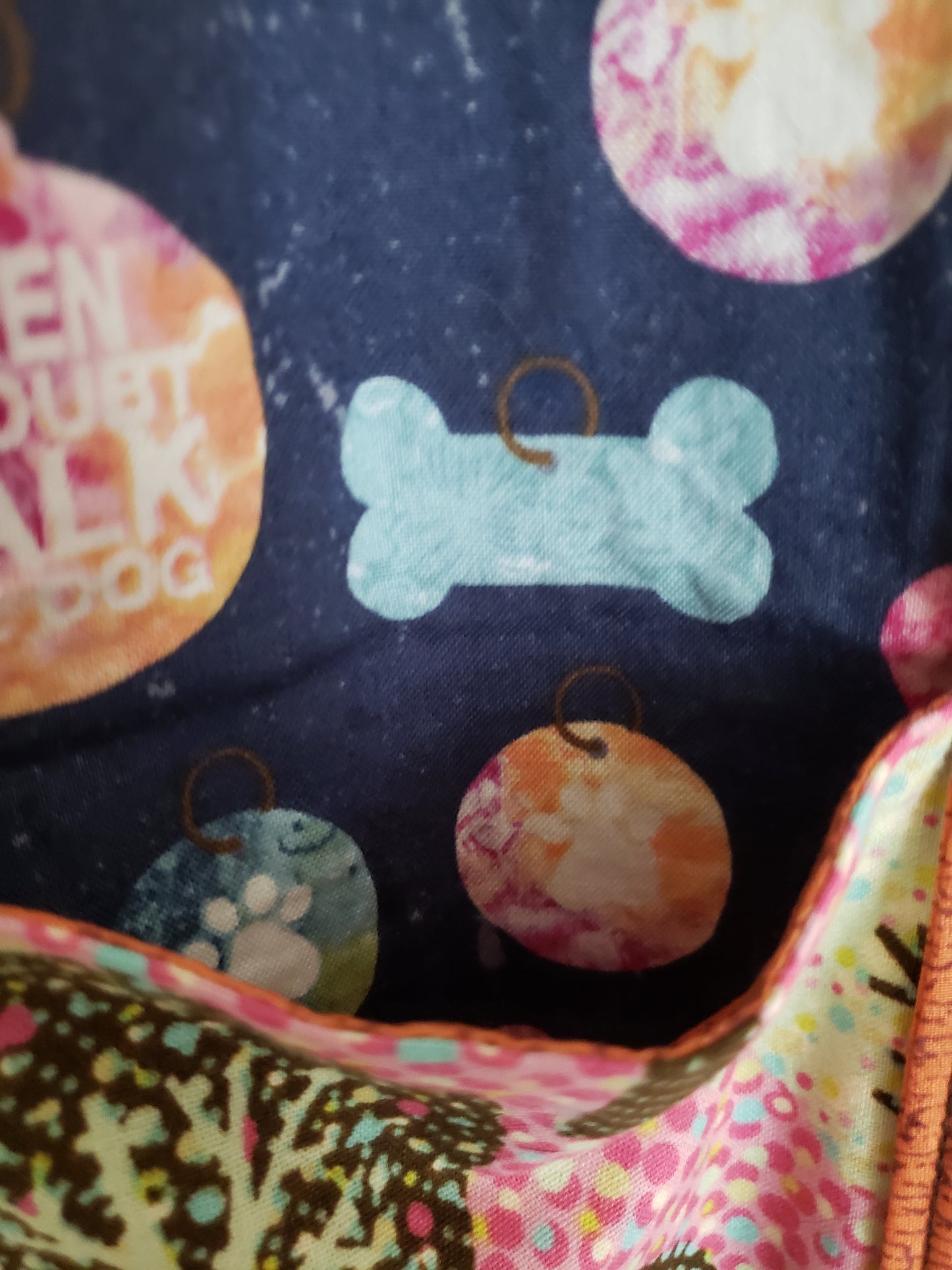 "When in Doubt Walk the Dog" Deluxe Tote Bag