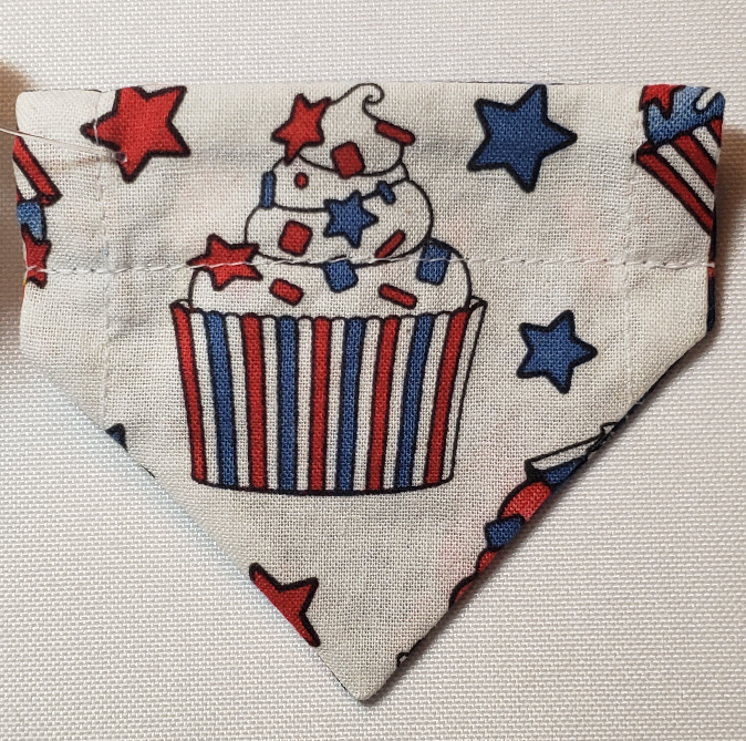 Patriotic Cookout Over-the-Collar Pet Bandana