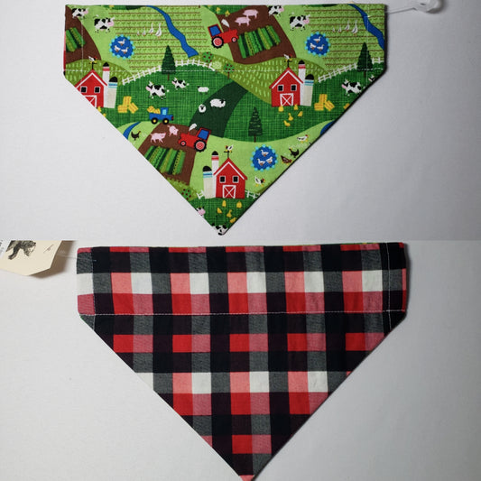 Farm Over-the-Collar Pet Bandana